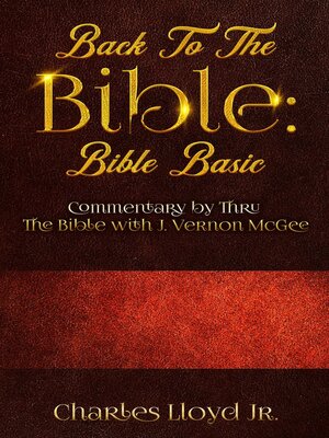 cover image of Back to the Bible Bible Basic